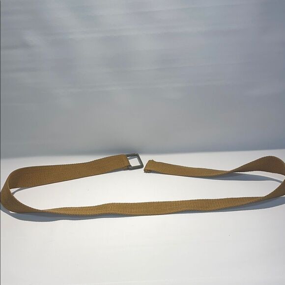 Men's Tan canvas Belt - Picture 1 of 8